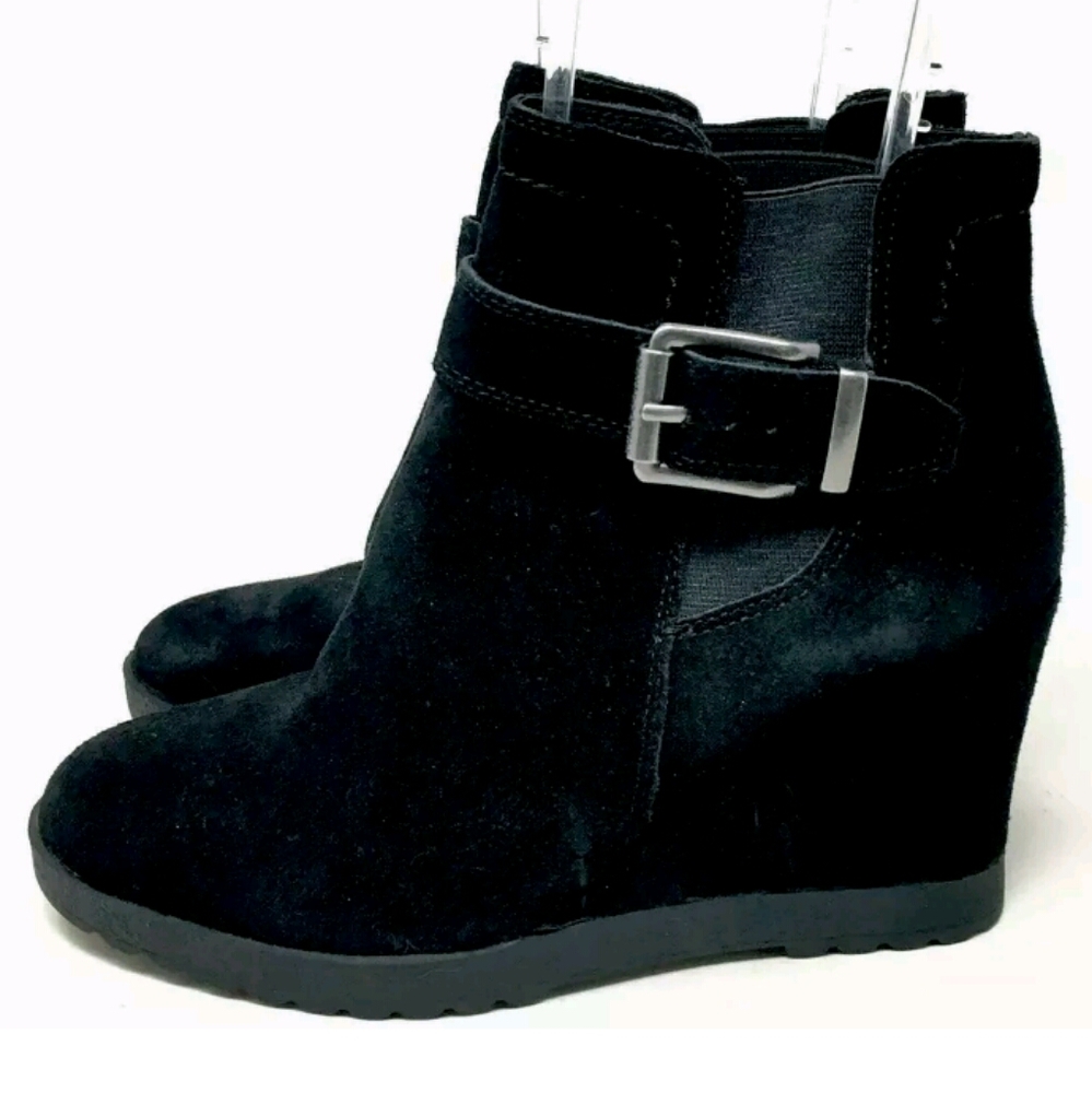 Vince Camuto Landri Wedge Ankle Boots 8.5 - Picture 2 of 6